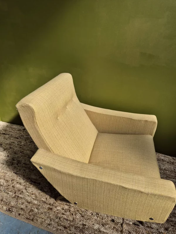 Fauteuil Galion designé par Gilbert Steiner en 1950. – Image 7