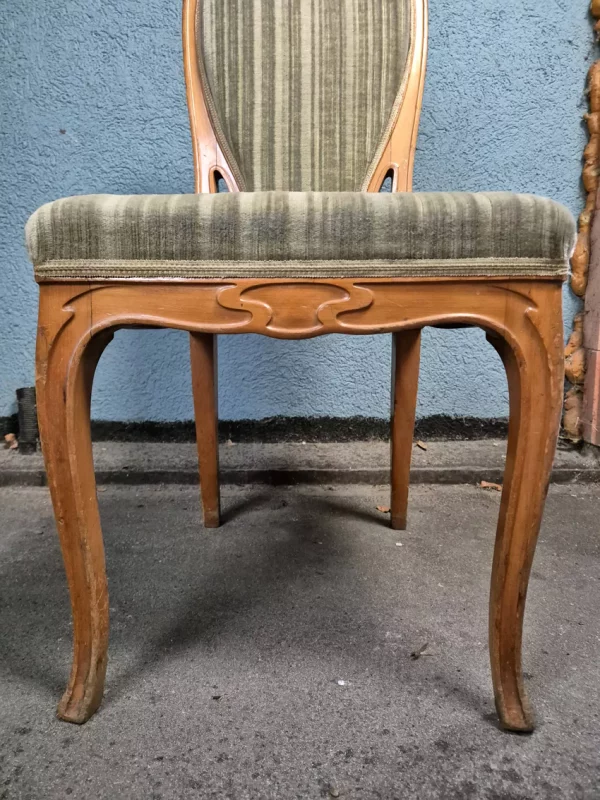 Lot de 4 chaises style Art Nouveau – Image 8