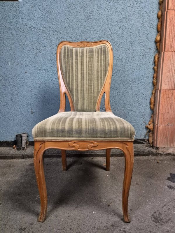 Lot de 4 chaises style Art Nouveau – Image 18