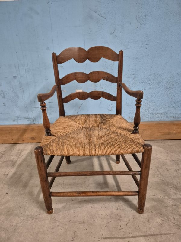 Fauteuil assise paille – Image 2