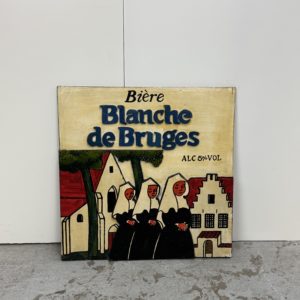 Tableau Bière blanche de Bruges