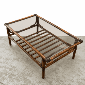 Table basse en osier