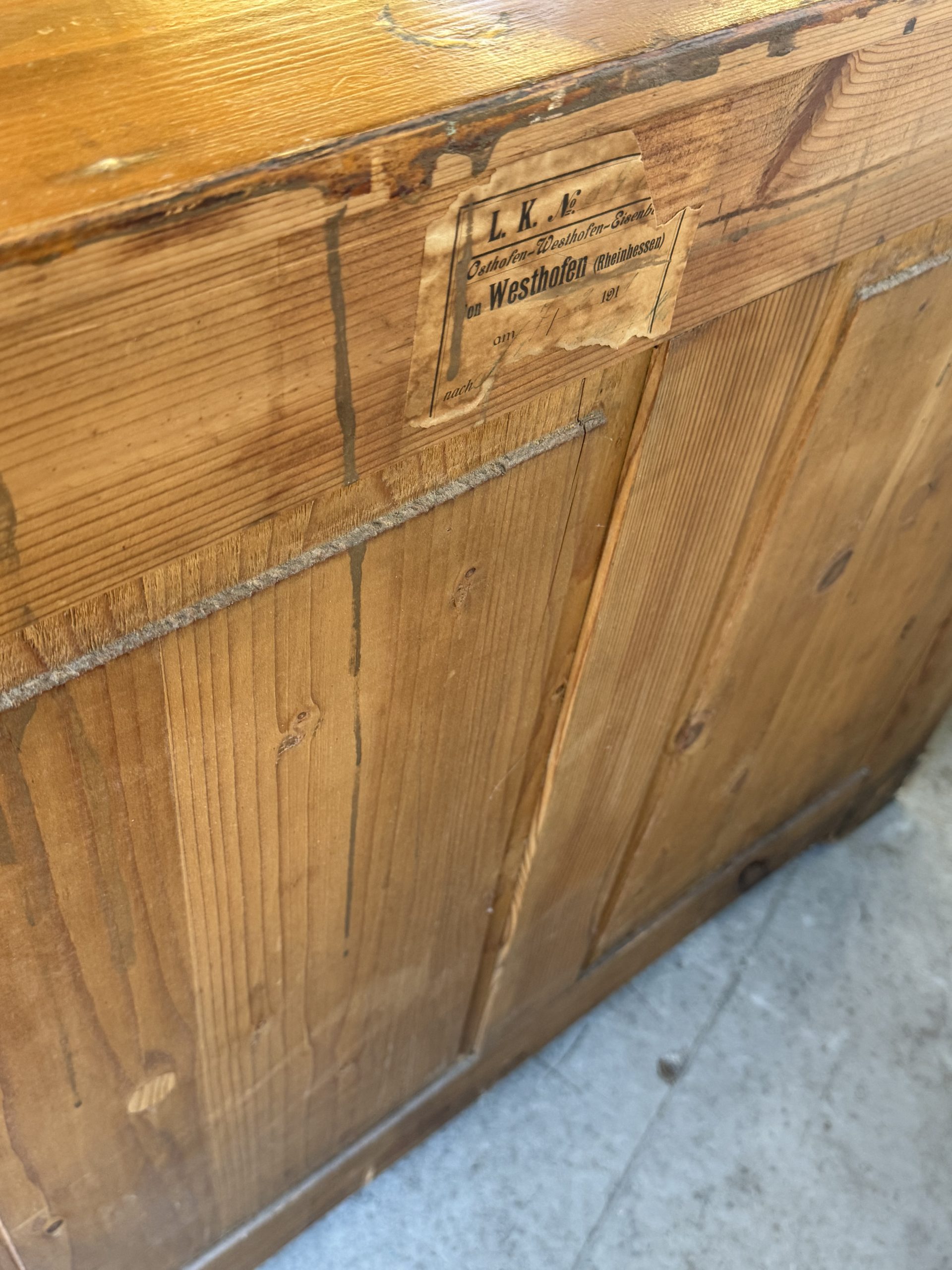 Commode en bois – Image 9